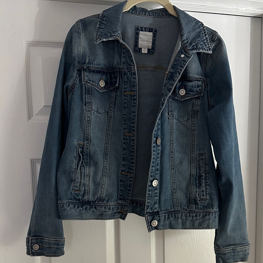 LC Lauren Conrad Blue Jean Jacket